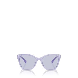 EMPORIO ARMANI 선글라스 EA4222U 61131A SHINY STRIPED LILAC 여성 A/I 2025