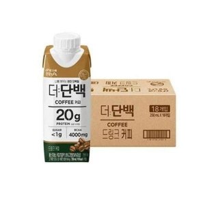 [기타]더단백 드링크 커피 250mlx18입 빙그레