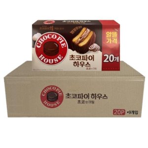 오리온제과 초코파이하우스 초코앤크림 680g 9개