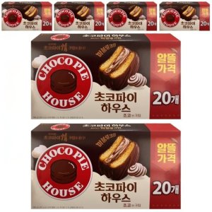 오리온제과 초코파이하우스 초코앤크림 680g 6개