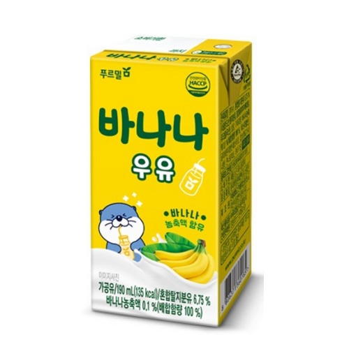 푸르밀 바나나 우유