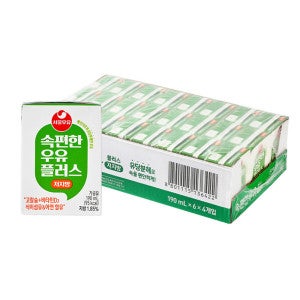 서울우유 서울우유 속편한우유 플러스 저지방 190ml  x 24입