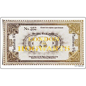 [해리포터] 금박스티커(호그와트 특급열차 티켓)