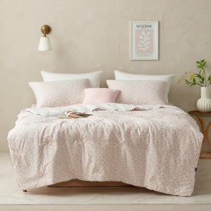 박홍근홈패션 먼지없는 이불, 래빗 세미마이크로 사계절 차렵이불 S/D(Q)