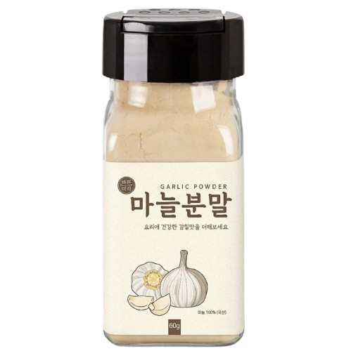 바른미각 <b>마늘분말</b> 60g, 1개