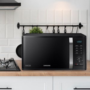 삼성전자 삼성전자 MS23C3535AK 23L 항균 세라믹 전자레인지 (블랙 다이얼식)