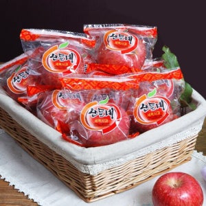 [산들네] 껍질째 먹는 경북 세척 꼬마사과 3kg 18-22과내