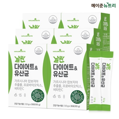 날씬 다이어트 유산균 6박스 6개월분