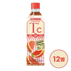 티도씨 자몽 아이스티 500 12병