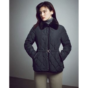 닥스 레이디스 [닥스레이디스] [닥스 여성] [24FW] DLJU4D001N2 역시즌세일밍크 FUR네이비 탈착 구스 다운 퀼팅
