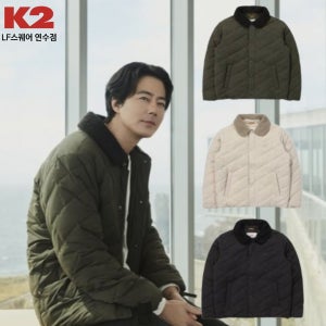 [케이투] K2 역시즌패딩 실크스타 조인성패딩 남성 경량 구스 다운