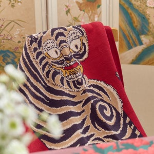 모던 민화 블랭킷 Modern folk painting blanket