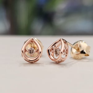 로제도르E 스윗드롭(브라운D)P 14K로즈골드 귀걸이(211610274)