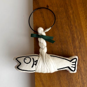 액막이 명태 마그넷 키링 Amulet pollack magnet keyring