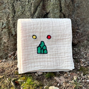 일월오봉도 손수건 Irworobongdo handkerchief