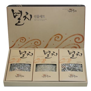 고급 삼천포 멸치 선물세트 1호 (멸치 3종)