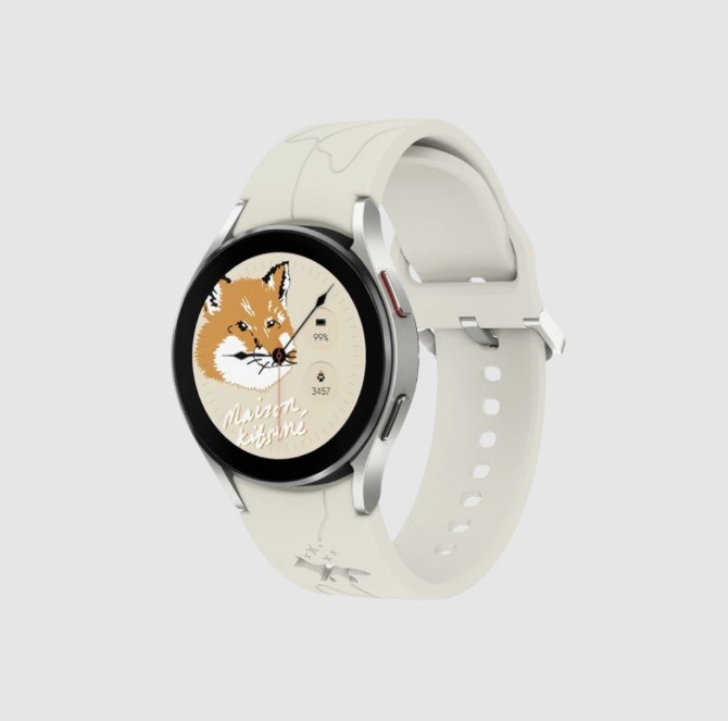 Samsung Galaxy Watch 4 메종키츠네 에디션