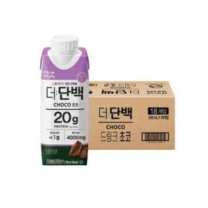 250MLX18입 빙그레-더단백.드링크.초코.250MLX18입.빙그레오피스디포.용품.용품.사무.문구.식음료 더단백
