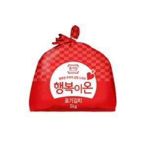 종가 대상 종가 행복이온 포기김치 10kg