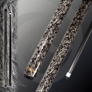 100% 카본 파이버 당구 큐, Kylin 큐, 팁 직경 12mm, 1/2 조인트 구조, 길이 142cm/55.9인치