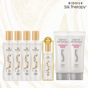 [엘지생활건강](매니아)(단독)실크테라피 3D 볼류마이징 에센스(에센스150ml 4개+(무료체험)에센스60ml 1개+트리트먼트100ml 2개)
