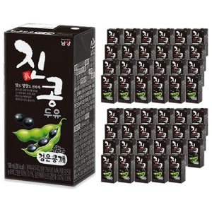 [남양]남양유업 진콩 검은콩깨 두유 190ml x 48Pack
