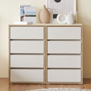 [벨리카가구] (착불) 니모 4단 1000 서랍장 세트