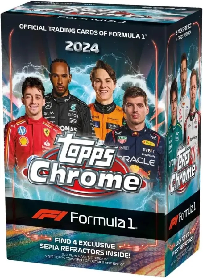 2024 토프스 크롬 F1 카드 보드게임 선물추천