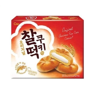 258G 1박스 10개입-청우.오리지널.찰떡.쿠키.진.12봉입.과자 청우 오리지널 찰떡 쿠키 진 12봉입