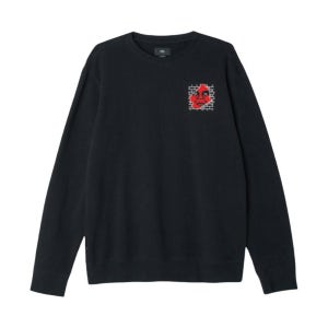 오베이 빅 보이 팬츠 베이직 크루넥 블랙 111741595