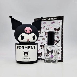 포맨트 쿠로미 향수 에디션 시그니처 퍼퓸 코튼허그 50ml + 공병 10ml + 스티커 (AD)