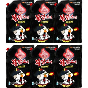 삼양 삼양 불닭 소스 오리지널 2kg x 6개 매운 핫 양념 소스 대용량