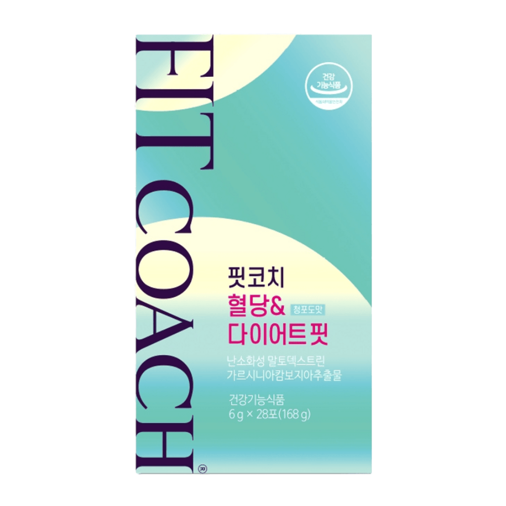 핏코치 혈당&amp;다이어트 핏 청포도맛 28포  2개