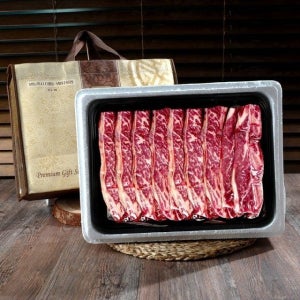 삼삼한 호주산 la갈비 선물세트 1kg 4팩 총4kg