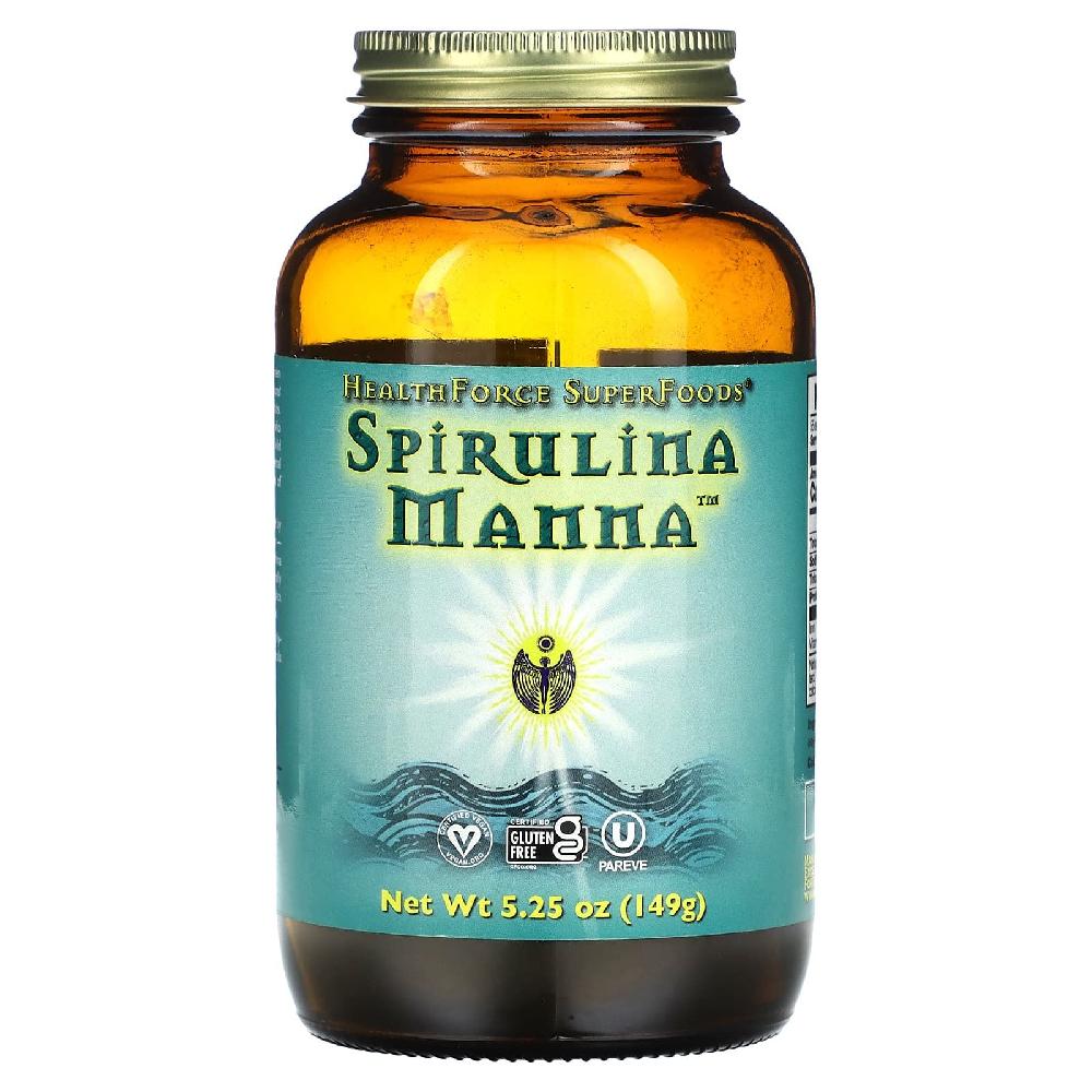 헬스포스슈퍼푸드 <b>스피루리나 만나</b> Spirulina Manna 분말 149g
