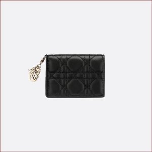 디올 Lady Dior Bloom 카드 지갑 S0011ONMJ M900 / 여성 카드지갑