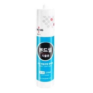 오공 본드씰 수성 아크릴 실란트 AS5500 투명 도배 지물용 접착제
