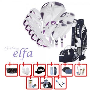 마스테리우스 지쓰리 엘파 2022년 여성 골프채 풀세트 12PCS 9종 SA3757878