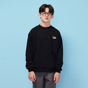 [에꼴리에] 크랙 일러스트 더블직 맨투맨티(25C1405) 25C1405