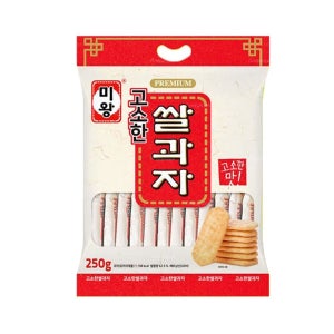 미왕 고소한 쌀과자 230g x 12개 대용량과자 추억의과자 옛날과자