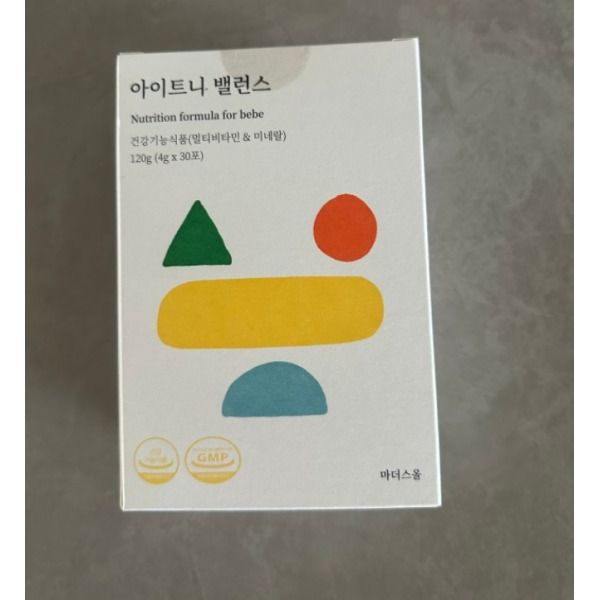 <b>마더스올</b> 아이트니밸런스 멀티비타민 성장기 어린이 유아 종합 영양제 (1개월) 578580  1개
