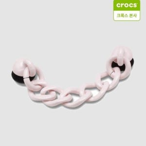 [롯데백화점] 크록스 핑크 체인 지비츠 참 10012304 LE1219977059