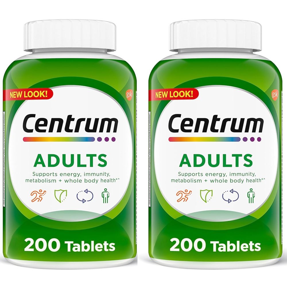 센트룸 <b>멀티비타민</b> 남녀공용 200정+200정 비타민C Centrum <b>Multivitamin</b>