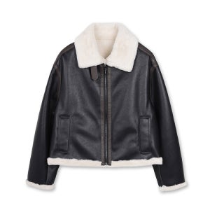 여성) 무스탕 재킷