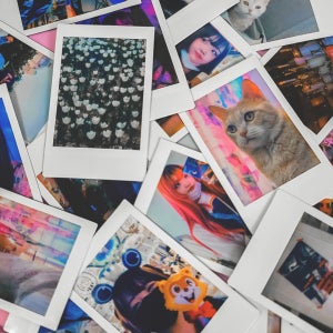 정품 후지필름 폴라로이드 미니 5장 사진인화, 라일리 스튜디오