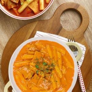 쿡생 로제떡볶이 620g(2회분) 밀키트 간식 야식