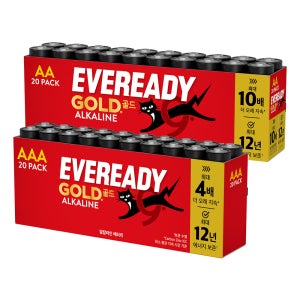 에너자이저 EVR 알카라인 건전지 20입 (AA/AAA) 택 1