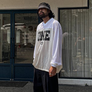 샬비 져지긴팔티[HOOD,오버사이즈,메쉬,뒷면프린팅]