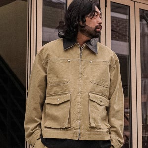 나르사라 워크자켓[FLOW 바이오워싱 이중지퍼]