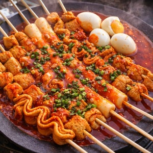 [1+1]제천빨간오뎅 매운어묵 빨간어묵탕 390g 2팩, 테오푸드